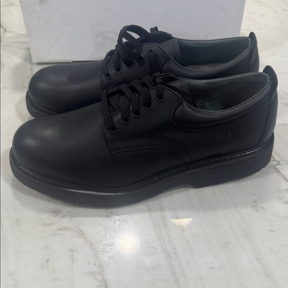 Footonic  oil resistant , non marking Black Leather Mens Athletic size 12 E3 - Picture 6 of 9